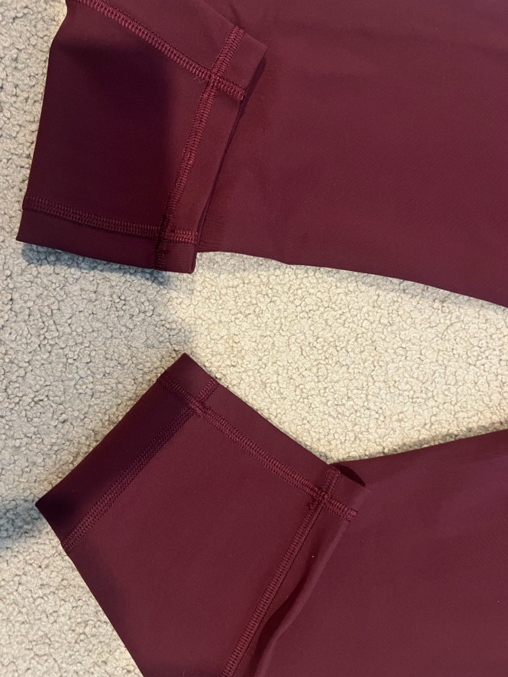 Lululemon Invigorate High-Rise Crop 23" Cassis Size 8 - Picture 11 of 14